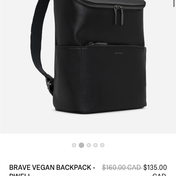 Matt & Nat Leather Backpack - Picture 2 of 7